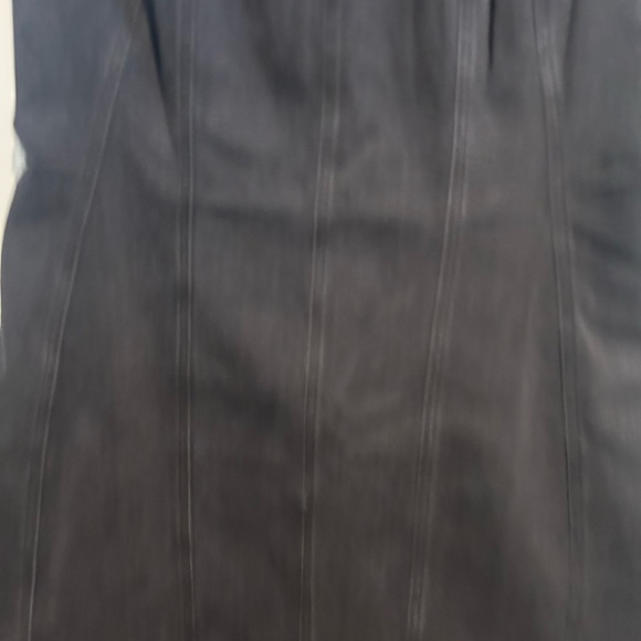 NWT Sofia V Black Sleeveless Jeans dress Size 10 - Picture 6 of 7